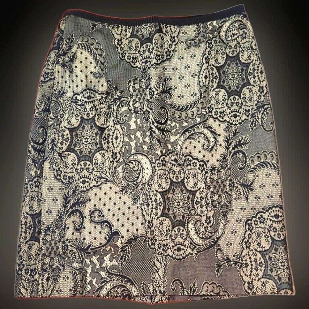 Anne Taylor midi skirt NWT